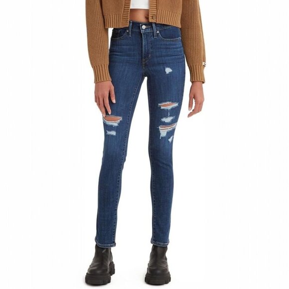 Levi's Distressed 311 Shaping Skinny Jeans - Picture 1 of 9